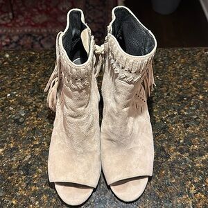 Rebecca Minkoff Beige Suede Boots Size 10M